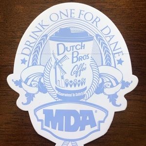 Dutch Brothers Sticker - OG Cup Drink One for Dane